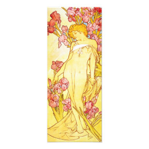 Alphonse Mucha Iris Druck