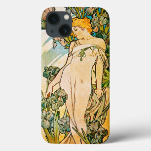 Alphonse Mucha - Iris WB Case-Mate iPhone Hülle