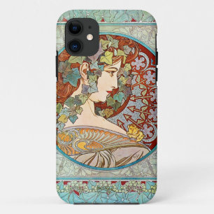 Alphonse Mucha Ivy iPhone 11 Hülle