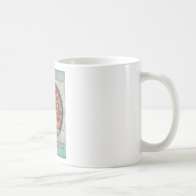 Alphonse Mucha Ivy Kaffeetasse (Rechts)