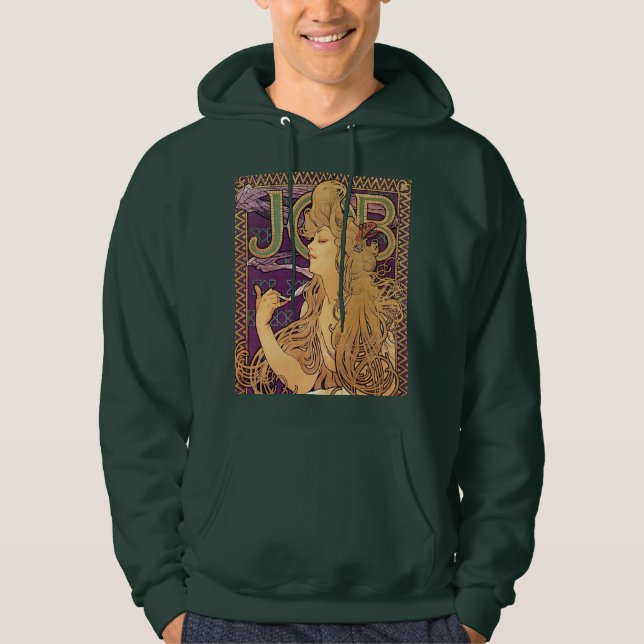 Alphonse Mucha , JOB パーカ Hoodie (Vorderseite)