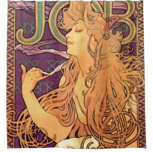 Alphonse Mucha - Job Duschvorhang