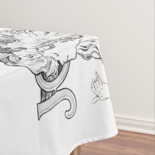 Alphonse Mucha JOB ISOGS Tischdecke
