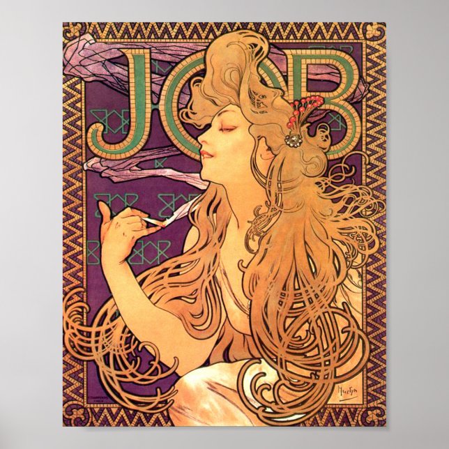 Alphonse Mucha - Job Poster (Vorne)