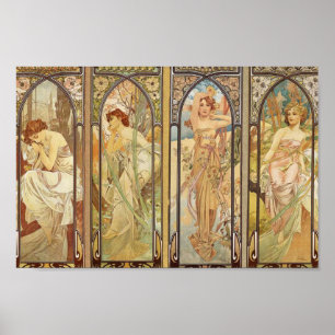 Alphonse Mucha - Jugendstilmeister Poster