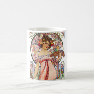 Alphonse Mucha Kaffeetasse