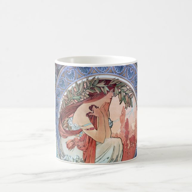 Alphonse Mucha Kaffeetasse (Mittel)