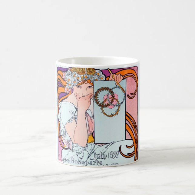 Alphonse Mucha Kaffeetasse (Mittel)