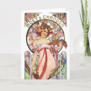 Alphonse Mucha Karte