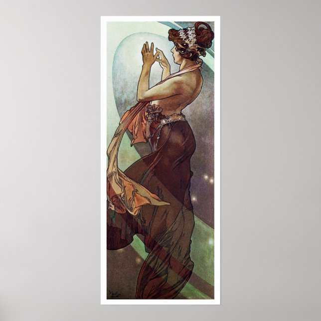 Alphonse Mucha. L 'Etoile Polaire/Pole Star, 1902 Poster (Vorne)