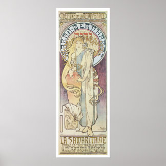 Alphonse Mucha. La Samaritaine, 1897 Poster