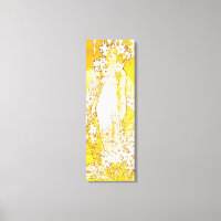 Alphonse Mucha Lily Leinwand Poster