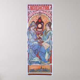 Alphonse Mucha. Lorenzaccio, 1896 Poster