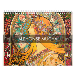 Alphonse Mucha Meisterwerk Kalender