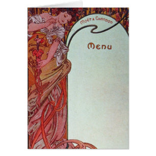 Alphonse Mucha Menü