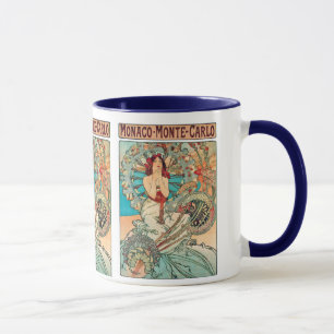Alphonse Mucha Monaco, Monte Carlo, 1897 Tasse