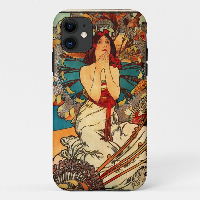 Alphonse Mucha Monte Carlo iPhone 5 Hülle (Rückseite)