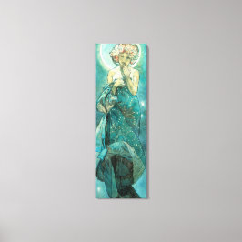 Alphonse Mucha Moonlight Clair De Lune Art Nouveau Leinwanddruck