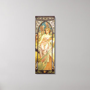 Alphonse Mucha, Morgenerwachen Leinwanddruck