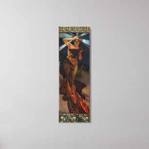 Alphonse Mucha Morning Star Leinwand Poster