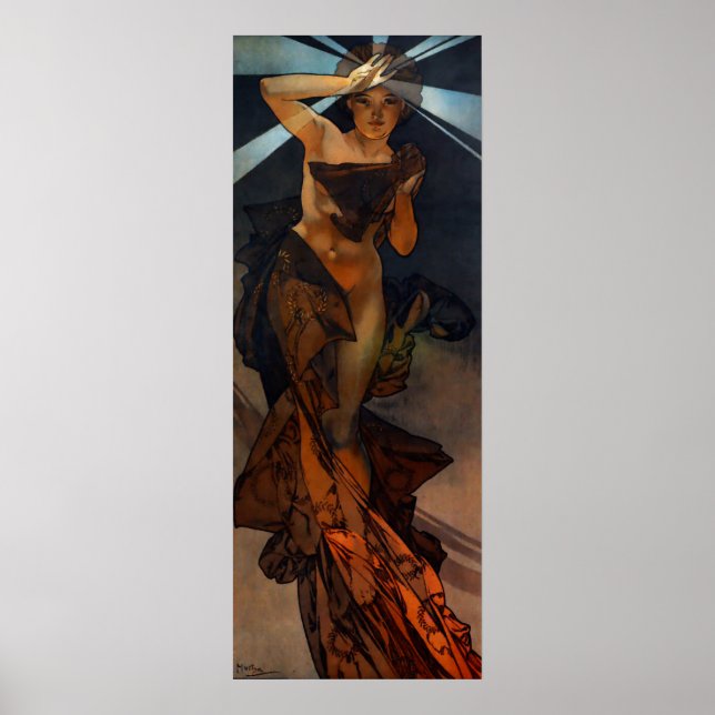 Alphonse Mucha Morning Star Poster (Vorne)