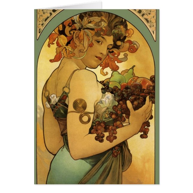 Alphonse Mucha Obstmalerei (Vorne)