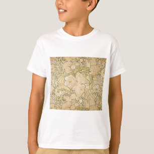 Alphonse Mucha Peonies Peony Rose Fawn 1897 T-Shirt