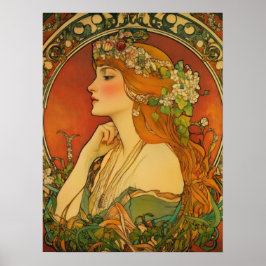 Alphonse Mucha Poster