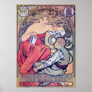 Alphonse Mucha Poster