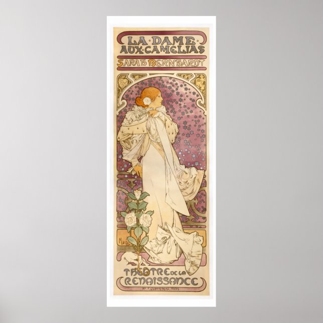 Alphonse Mucha Poster (Vorne)