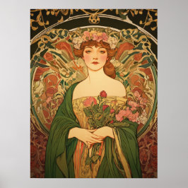 Alphonse Mucha Poster