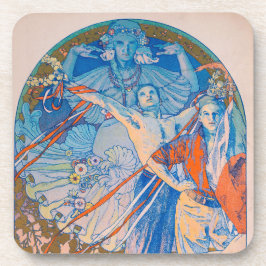 Alphonse Mucha Poster für das Sokol Festival (1926 Getränkeuntersetzer