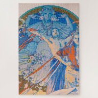 Alphonse Mucha Poster für das Sokol Festival (1926