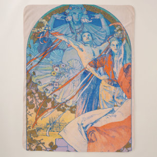 Alphonse Mucha Poster für das Sokol Festival (1926 Sherpadecke