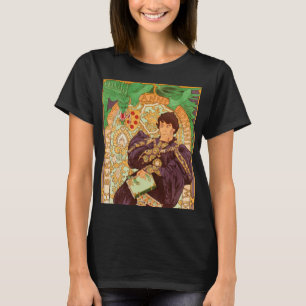 Alphonse Mucha Prince und Dragon T-Shirt