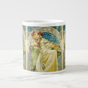 Alphonse Mucha Princess Hyacinth Art Nouveau Jumbo-Tasse