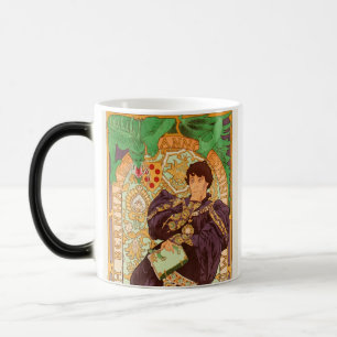 Alphonse Mucha Prinz und Drache Verwandlungstasse