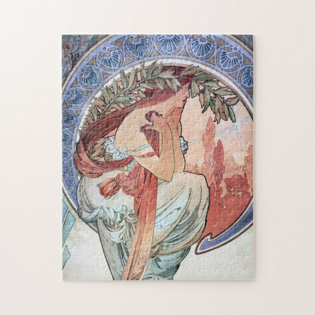 Alphonse Mucha Puzzle (Vertikal)