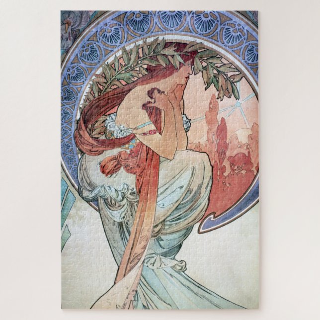 Alphonse Mucha Puzzle (Vertikal)