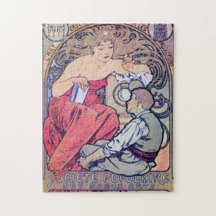 Alphonse Mucha Puzzle