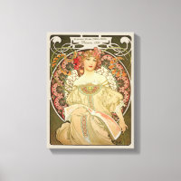 Alphonse Mucha Rêverie Daydream CC0103 Art Nouveau