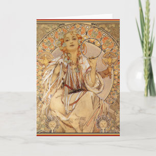 Alphonse Mucha - Slavia Karte