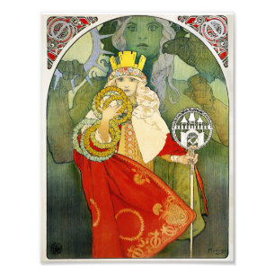 Alphonse Mucha Sokol-Festival-Druck Fotodruck