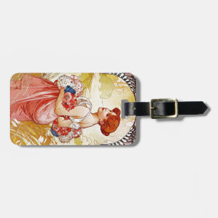 Alphonse Mucha Summer Gepäckanhänger