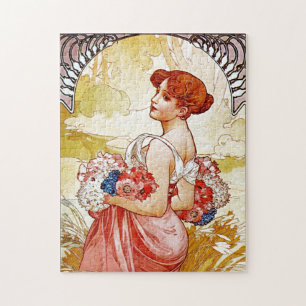 Alphonse Mucha Summer Puzzle