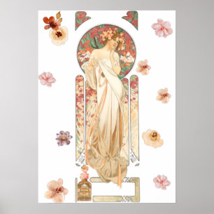Alphonse Mucha - Sylvanis Essence Lithograph Poster