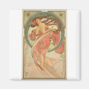 Alphonse Mucha - Tanz Magnet
