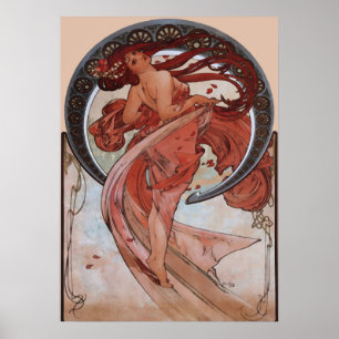 Alphonse Mucha - Tanz Poster