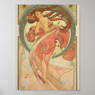 Alphonse Mucha - Tanz Poster