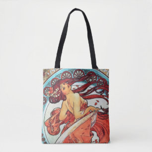 Alphonse Mucha Tanz Vintage Art Nouveau Gemälde